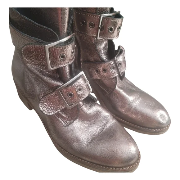 Eric Michael, Justina, Metallic Boot, Size 40 (81/2-9) - Picture 2 of 9